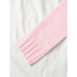 Multi-button decorated large zipper stand-up collar slim-fit cardigan