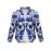 Plus Size, Plus Size Women's Long Sleeve Suit Jacket- Blue Rose Print, Stylish Fall/Winter Fashion for Parties, Art Exhibits, Holidays, and Smart Casual Wear, Plus Size Suit Jacket for Women, Suits for Women Plus Size, Plus Size Jackets for Women Plus Size, Plus Size Jackets for Women Plus Size Suits for Women Plus Size, Art Event Attire, Holiday Fashion, Elegant Suit, Floral Print Jacket, Durable Fabric, Comfortable Fit, Printed Jacket, Women's Blazer, Office Professionals,